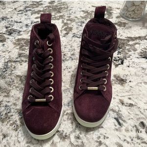 Jimmy Choo soft suede sneakers